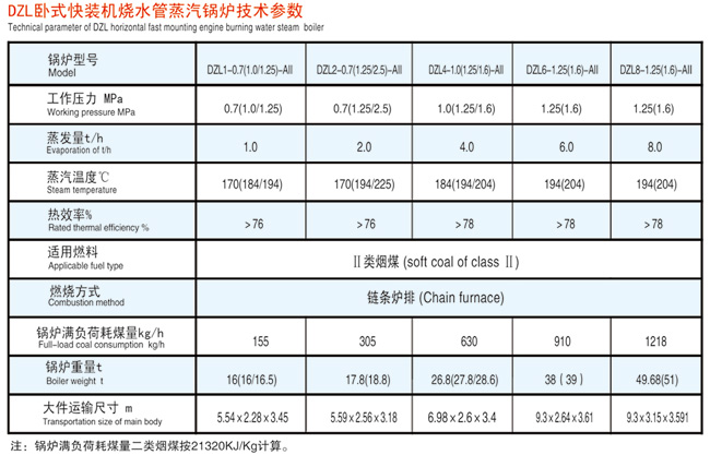 DZL系列臥式水管鍋爐(圖2) DZL系列臥式水管鍋爐(圖2)